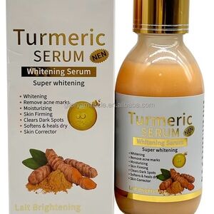Turmeric Whitening Serum - Gold and White